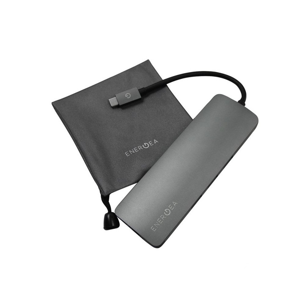 هاب و شارژر USB-C انرژیا مدل AluHub C4K برای مک بوک