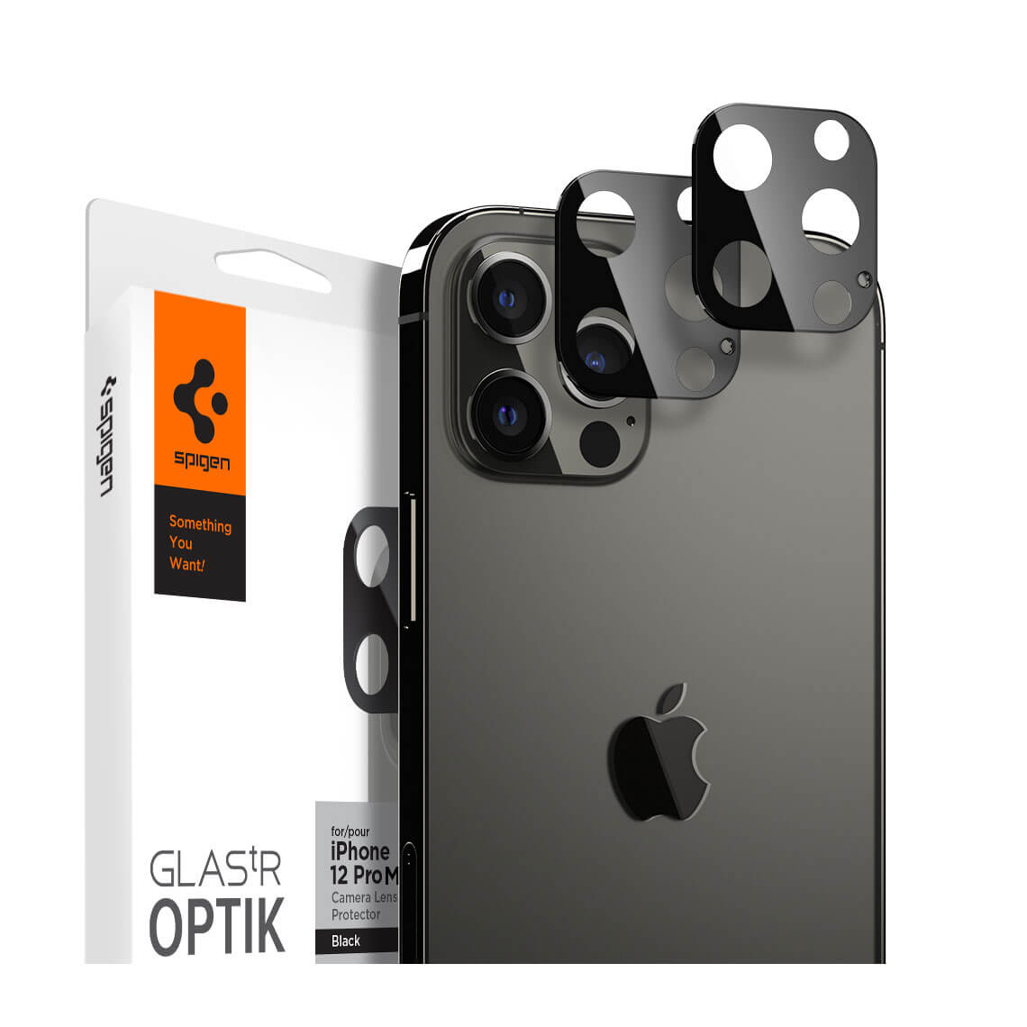 محافظ لنز دوربین Optik GLAS.tR آیفون 12 Pro Max