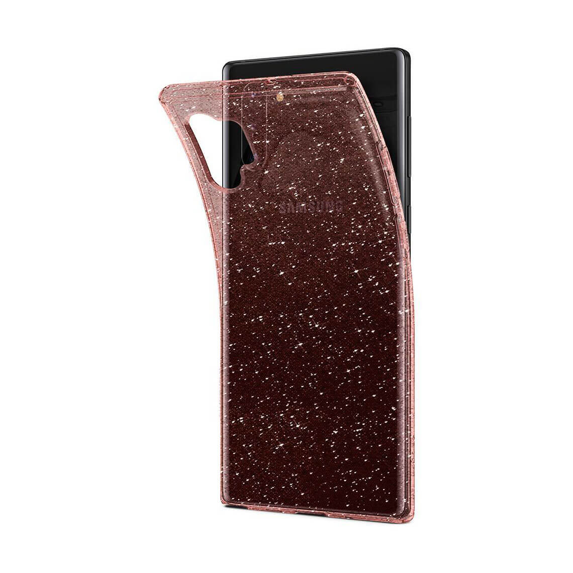 کاور اسپیگن Liquid Crystal Glitter سامسونگ Note 10+