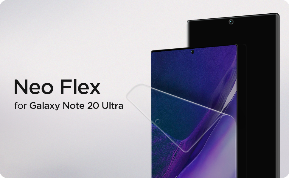 محافظ صفحه اسپیگن Neo Flex HD سامسونگ NOTE20 Ultra (2Pack) فروشگاه اسپيگن ایران