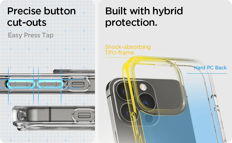 کاور اسپیگن مدل Ultra Hybrid برای iPhone 13 Pro max