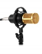میکروفن کندانسر مدل Professional Condenser Microphone همراه با پایه تلسکوپی و پاپ فیلتر - Image 3