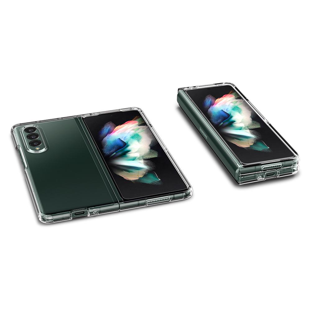 قاب اسپیگن گلکسی زد فولد Spigen Crystal Hybrid Case Galaxy Z Fold 3 1 قاب Crystal Hybrid اسپیگن سامسونگ Galaxy Z Fold 3