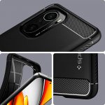 قاب شیائومی Poco F3 / Mi 11X / Mi 11X Pro / Mi 11i برند اسپیگن مدل Rugged Armor - Image 7