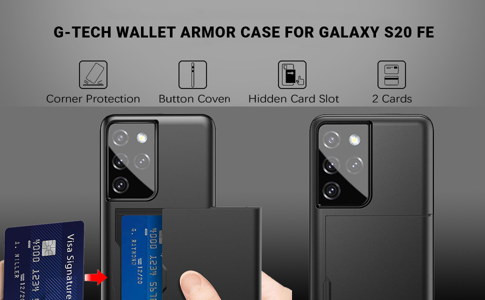 قاب جیتک گلکسی اس 21 اولترا مدل G-Tech Wallet Armor case Galaxy S21 Ultra فروشگاه اسپيگن ایران