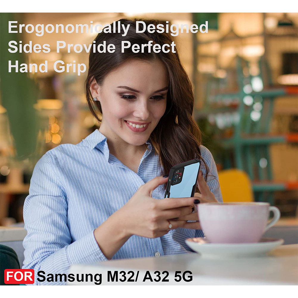 قاب جی تک سامسونگ G-Tech Hybrid Armor Samsung Galaxy M32/A32 5G 1 قاب جی تک مدل هیبرید آرمور سامسونگ گلکسی A32 5G و M32
