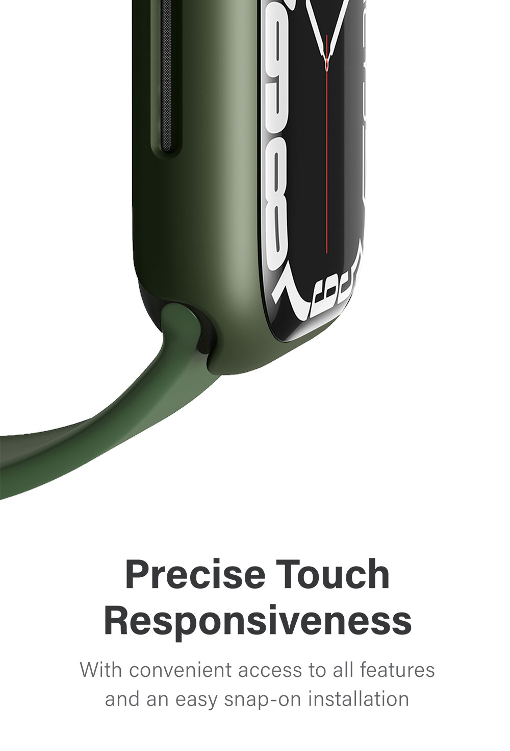 قاب و محافظ صفحه نمایش یونیک مدل Legion برای Apple Watch Series 7 41mm