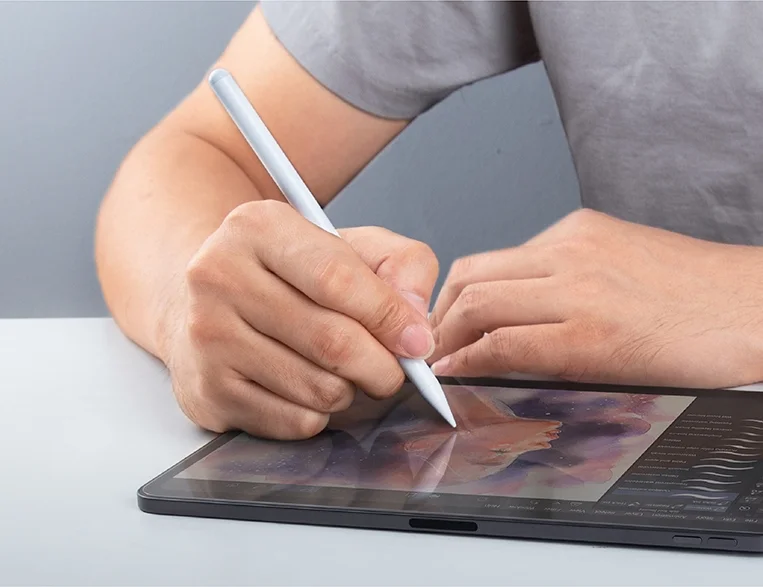 محافظ صفحه نمایش یونیک مدل OPTIX Paper-Sketch Film برای آیپد پرو 12.9 نسل 3 تا 5 (مدل های 2018 تا 2021)
