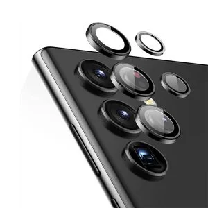 ESR Camera Lens Protector - 5 Pack - Black for Samsung S22 Ultra