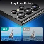 ESR Camera Lens Protector - 5 Pack - Black for Samsung S22 Ultra
