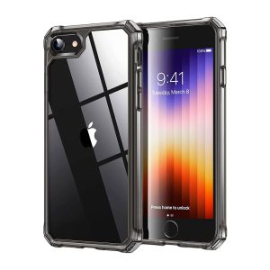ESR Air Armor Case, Compatible with iPhone SE (2022) Case, iPhone SE (2020) and iPhone 8