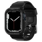 بند و کاور اپل واچ اسپیگن سایز 44/45 | Spigen Rugged Armor Pro Apple Watch Series 9/8/7/SE/6 Case