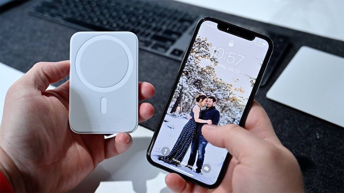 باتری پک وایرلس مگ سیف 1460 میلی آمپر ساعت اپل | Apple MagSafe Battery Pack مدل A2384 (MJWY3ZE/A) فروشگاه اسپيگن ایران