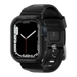 بند و کاور اپل واچ اسپیگن سایز 44/45 | Spigen Rugged Armor Pro Apple Watch Series 7/SE/6/5/4 Case