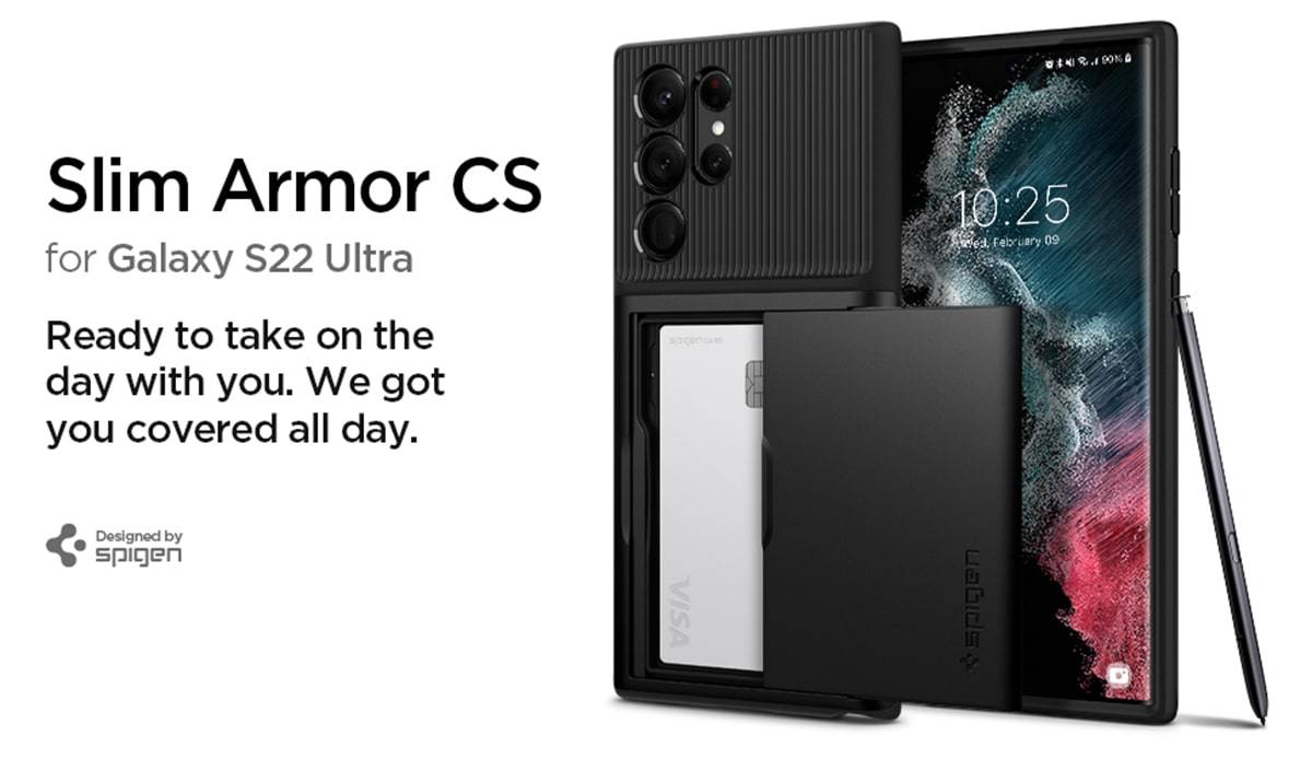 قاب اسپیگن گلکسی اس 22 الترا | Spigen Slim Armor CS Case Samsung Galaxy S22 Ultra 2 قاب اسپیگن گلکسی اس 22 الترا | Spigen Slim Armor CS Case Samsung Galaxy S22 Ultra