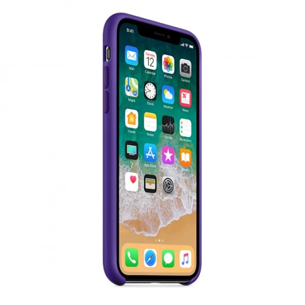 قاب سیلیکونی اپل آیفون 10 | Apple Silicone Case iPhone X