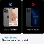 محافظ صفحه نمایش اسپیگن آیفون 14 پرو مکس Spigen tR Align Master Glass iPhone 14 Pro Max - Image 3
