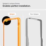 محافظ صفحه نمایش اسپیگن آیفون 14 پرو مکس Spigen tR Align Master Glass iPhone 14 Pro Max - Image 8