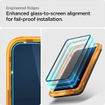 محافظ صفحه نمایش اسپیگن آیفون 14 پرو مکس Spigen tR Align Master Glass iPhone 14 Pro Max - Image 4