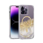قاب آیفون 14 پرو برند کیس میت مدل Case-Mate Karate Marble with Magsafe