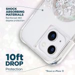 قاب آیفون 14 پلاس برند کیس میت مدل Case-Mate a touch of pearl with magsafe - Image 5