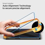 محافظ صفحه نمایش اسپیگن آیفون 14 پرو مکس Spigen tR Align Master Glass iPhone 14 Pro Max - Image 2