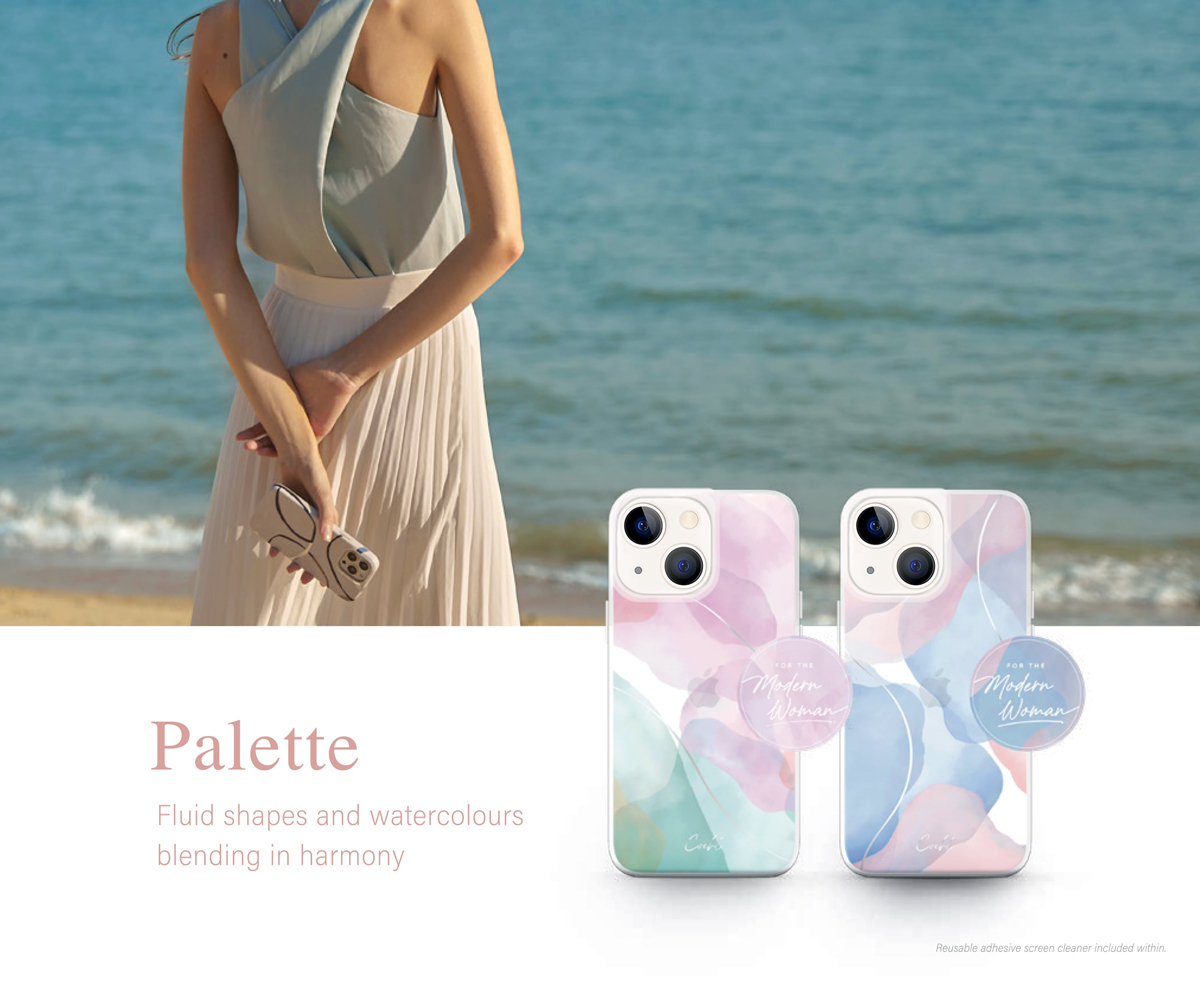 قاب آیفون 14 پلاس برند یونیک Uniq COEHL PALETTE Case for iPhone 14 Plus فروشگاه اسپيگن ایران