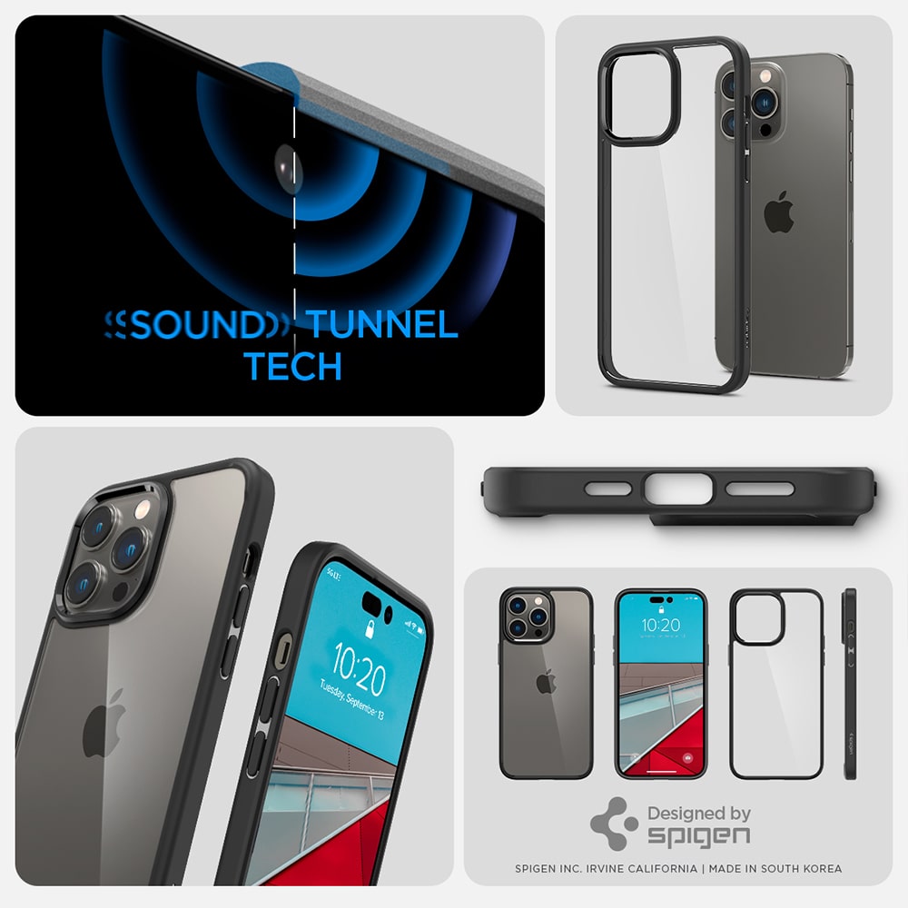 قاب اسپیگن آیفون 14 پرو Spigen Crystal Hybrid Case iPhone 14 Pro 4 قاب اسپیگن آیفون 14 پرو Spigen Crystal Hybrid Case iPhone 14 Pro فروشگاه اسپيگن ایران