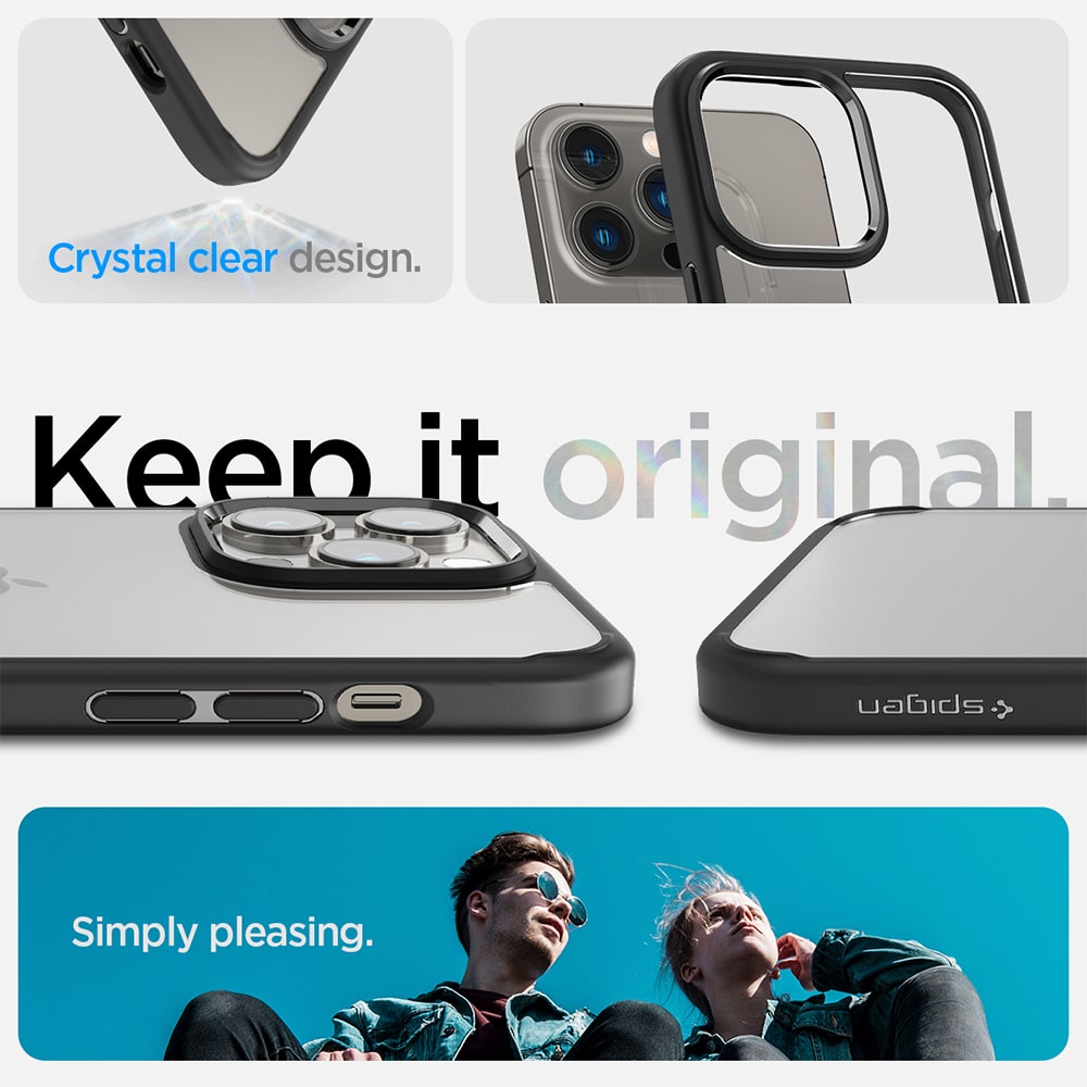 قاب اسپیگن آیفون 14 پرو Spigen Crystal Hybrid Case iPhone 14 Pro 2 قاب اسپیگن آیفون 14 پرو Spigen Crystal Hybrid Case iPhone 14 Pro فروشگاه اسپيگن ایران
