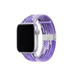 بند اپل واچ جیتک مدل G-Tech Solo Loop strap for iwatch 42/44/45mm بنفش