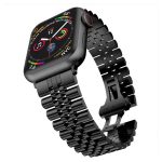 بند اپل واچ جیتک مدل G-Tech Butterfly Buckle Watch Band Strap black 42/44/45mm