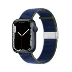 بند اپل واچ جیتک مدل G-Tech Elastic Watch Band Magic Stick 42/44/45mm رنگ سرمه ای