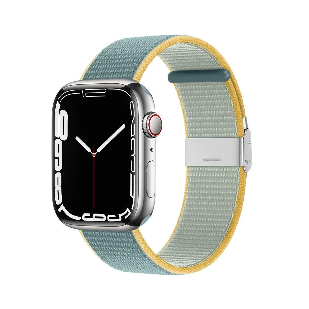 بند اپل واچ جیتک مدل G-Tech Elastic Watch Band Magic Stick 42/44/45mm سبز روشن
