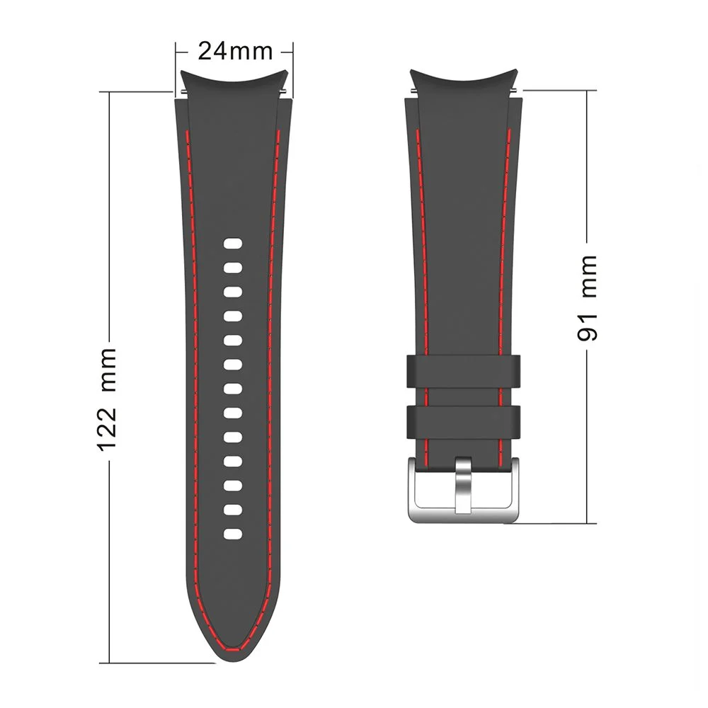 اندازه های دقیق ند گلکسی واچ سامسونگ سری 4 و 5 RYB Silicone Band for Samsung Galaxy Watch 4 /5