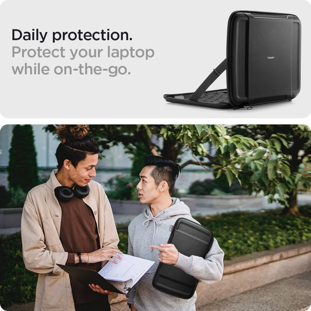 کیف اسپیگن مدل Rugged Armor Pro مناسب برای لپ تاپ تا 14 اینچ