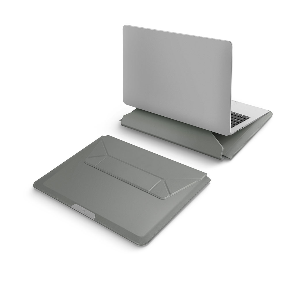 کیف و استند یونیک مدل OSLO مناسب لپ تاپ تا سایز 14 اینچ خاکستری