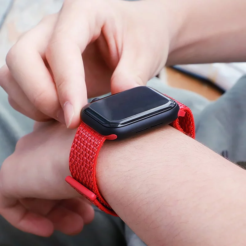 بند جیتک مدل Sport Loop برای اپل واچ 44/45/49mm فروشگاه اسپيگن ایران