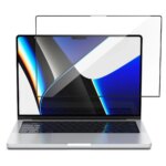 محافظ صفحه نمایش اسپیگن MacBook Pro 14" Screen Protector GLAS.tR SLIM (2021/2023)