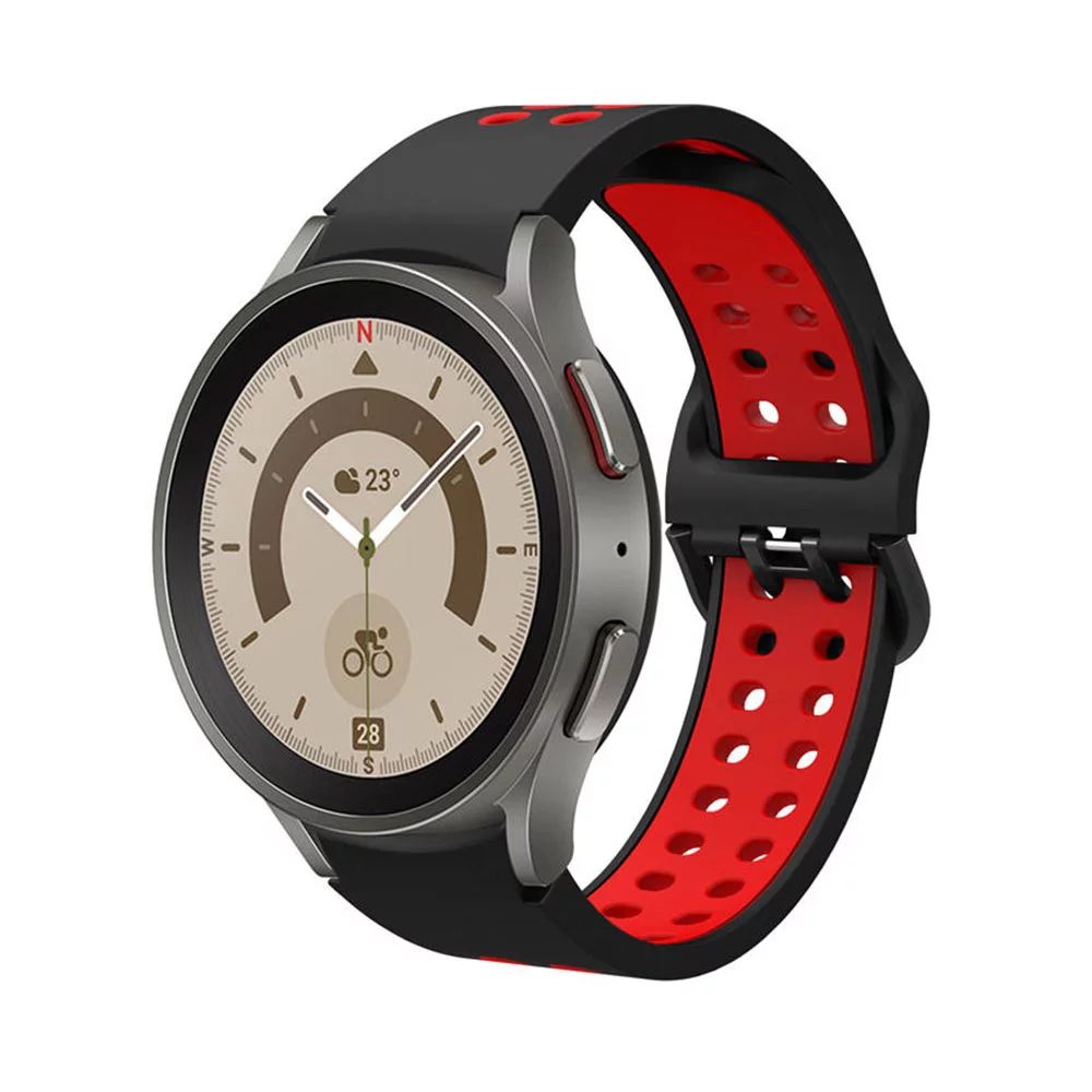 بند گلکسی واچ سامسونگ سری 4 و 5 G-Tech Galaxy Watch Business Silicone Watch Band