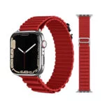 بند اپل واچ جیتک G-Tech Silicone Alpine Band apple Watch 44/45/49 mm قرمز