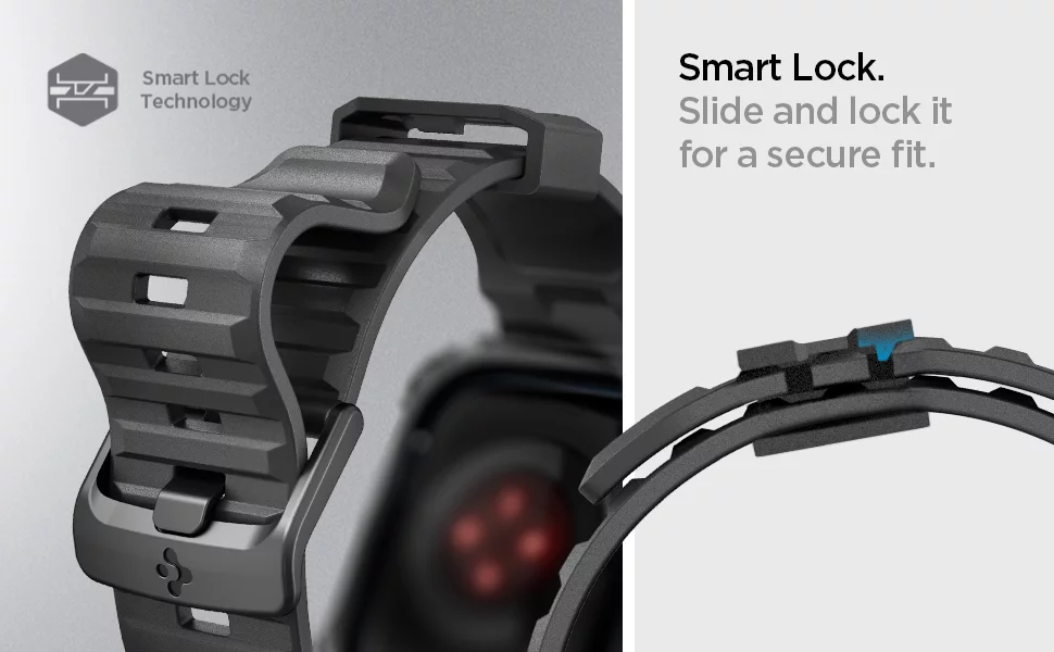 بند و کاور اپل واچ اسپیگن سایز 45 | Spigen Tough Armor Pro Metal Apple Watch Series 9/8/7 Case فروشگاه اسپيگن ایران
