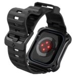 بند و کاور اپل واچ اسپیگن سایز 45 | Spigen Tough Armor Pro Metal Apple Watch Series 9/8/7 Case - Image 3