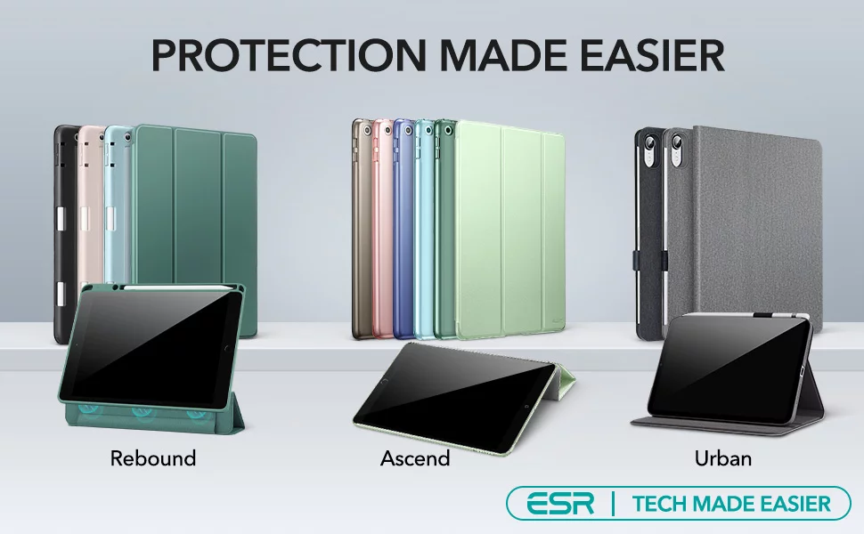 کیف آیپد 11 اینچی برند ESR مدل ESR iPad Pro 11 Rebound Hybrid Case 360 (2021/22) 5 کیف آیپد 11 اینچی برند ESR مدل ESR iPad Pro 11 Rebound Hybrid Case 360 (2021/22) فروشگاه اسپيگن ایران