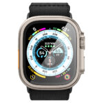 محافظ صفحه نمایش اپل واچ اولترا برند اسپیگن Spigen Apple Watch Ultra (49mm) Screen Protector Glas.tR Slim Pro - Image 5