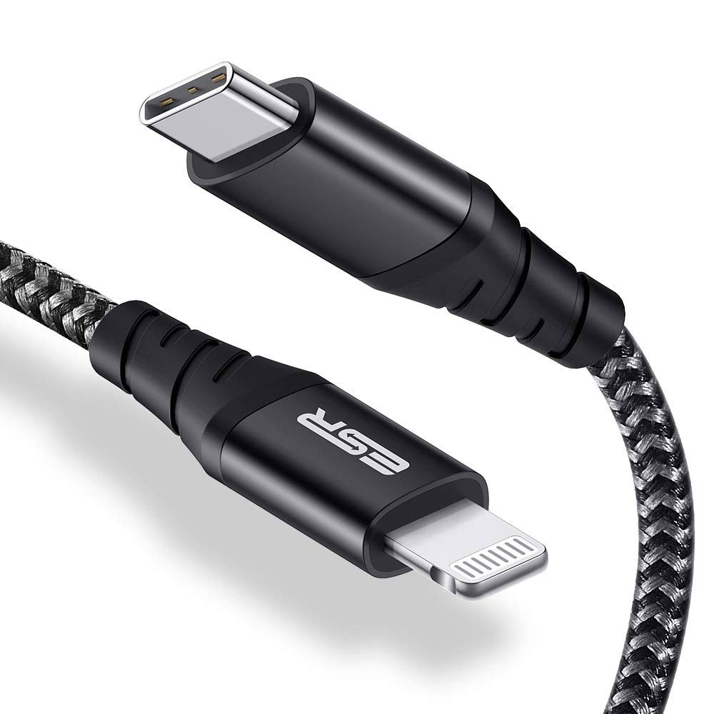 کابل USB-C به لایتنینگ برند ESR دارای MFI طول 1 متر