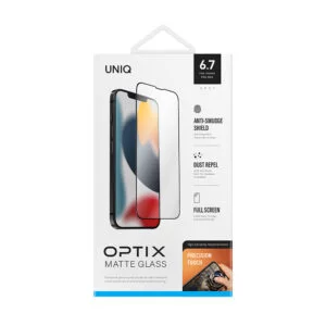 گلس گیمینگ یونیک برای گوشی آیفون 13پرو مکس مدل UNIQ OPTIX MATTE iPhone 13 Pro Max