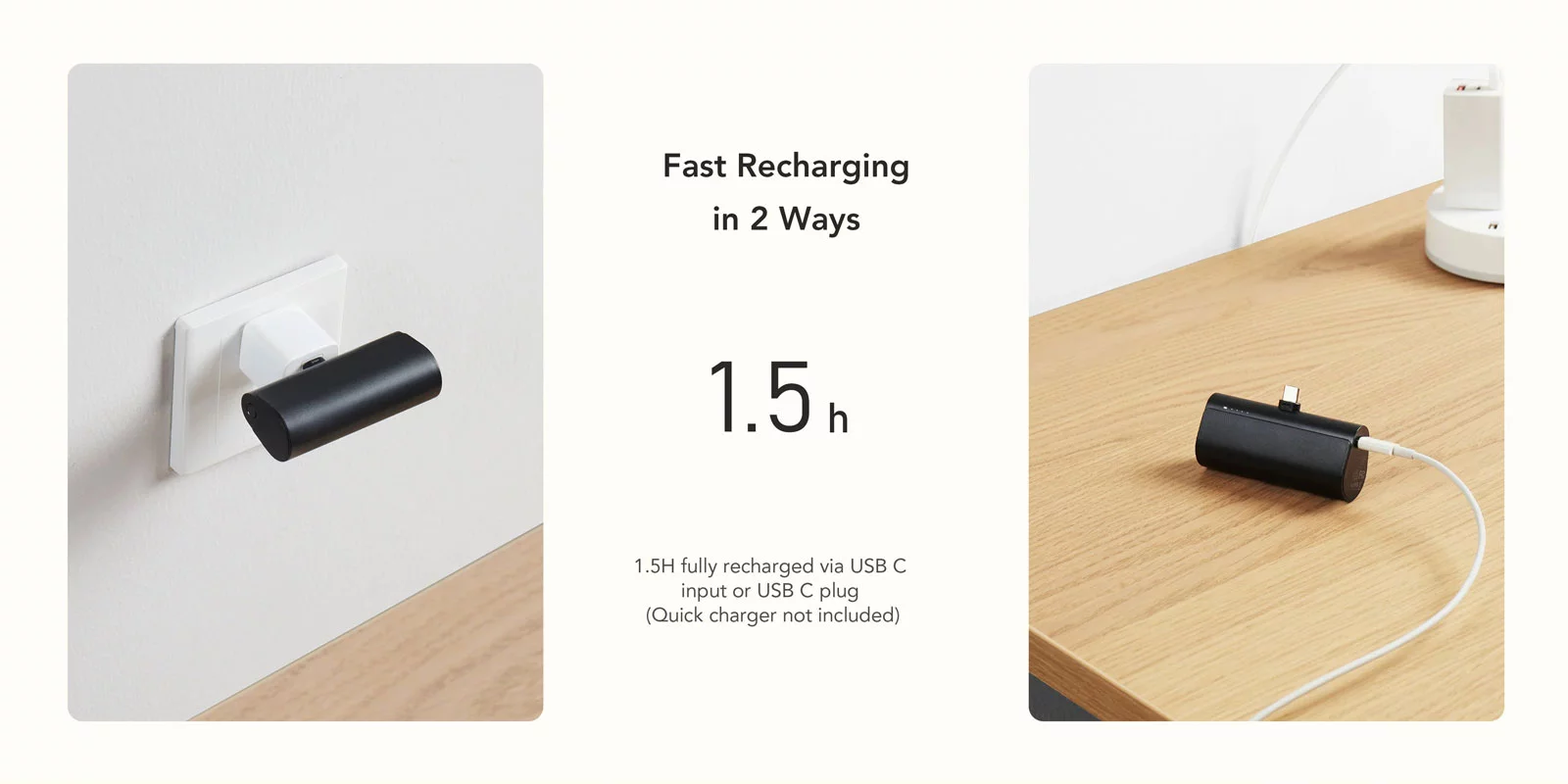 پاور بانک لایتنینگ برند وگر مدل VEGER PLUGON-L 5000mAh Power Bank فروشگاه اسپيگن ایران