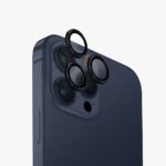 محافظ لنز دوربین آیفون 15 پرو مکس برند یونیک مدل Uniq Optix Lens Protector آبی
