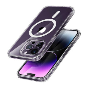 قاب آیفون 14 پرو مکس برند ESR مدل ESR Krystec Clear Case with HaloLock IPHONE 14 Pro Max