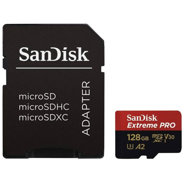 کارت حافظه SanDisk 128GB Extreme Pro 170MB/s CLASS 10 microSDXC